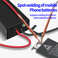 Handheld Spot Welder Kit 6 Gears Adjustable 0.12mm Nickel strip Spot Welding Machine for DIY 18650 Battery Welding Tool