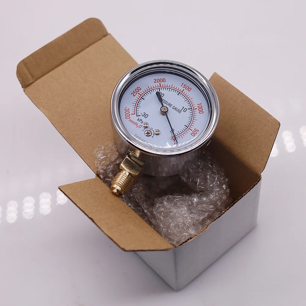 -30~0Kpa vacuum kpa gauge -3000~0 mmH2O gas micro negative pressure manometer