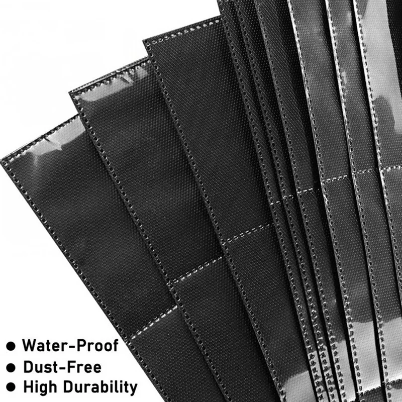 3X 900 Pockets Trading Card Sleeves Binder, Baseball Card Binder Sleeves Fit For 3 Ring Binder Card Holder Protector