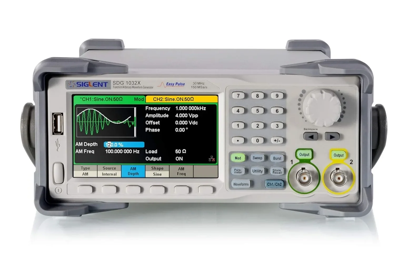 Forma de onda arbitrária SDG1032X - Gerador de funções