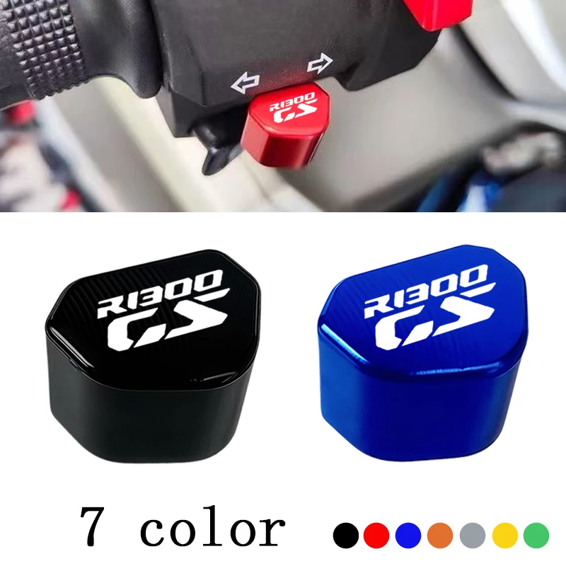 FOR BMW R1300GS R1300GSADV R1300GS Adventure 2023-2025 Accessories CNC Aluminum Motorcycle Button Turn Signal Switch Key Cap