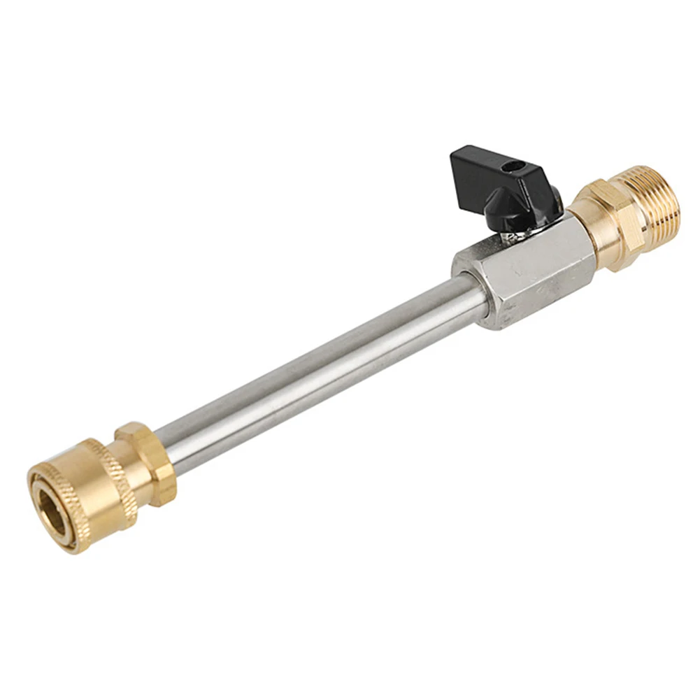 Integrated Design of M22 Compatible Stainless Steel Extension Rod and Valve Optimizing Your Washing Experience