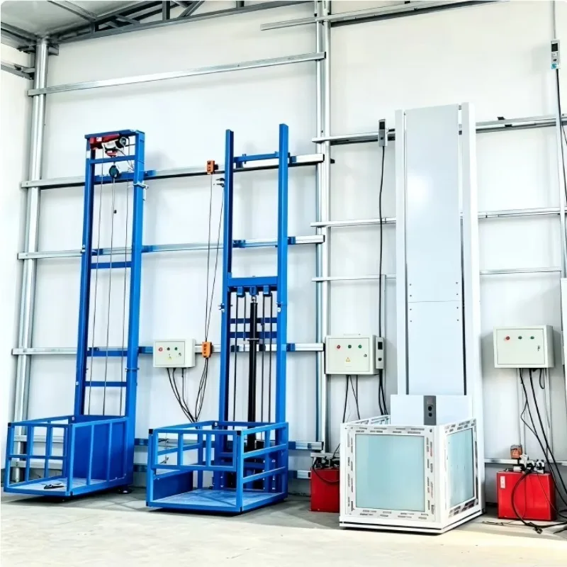 【Industrial】2-12m Small Electric Cargo Lift Narrow Space Household Elevator For Basement Attic Store