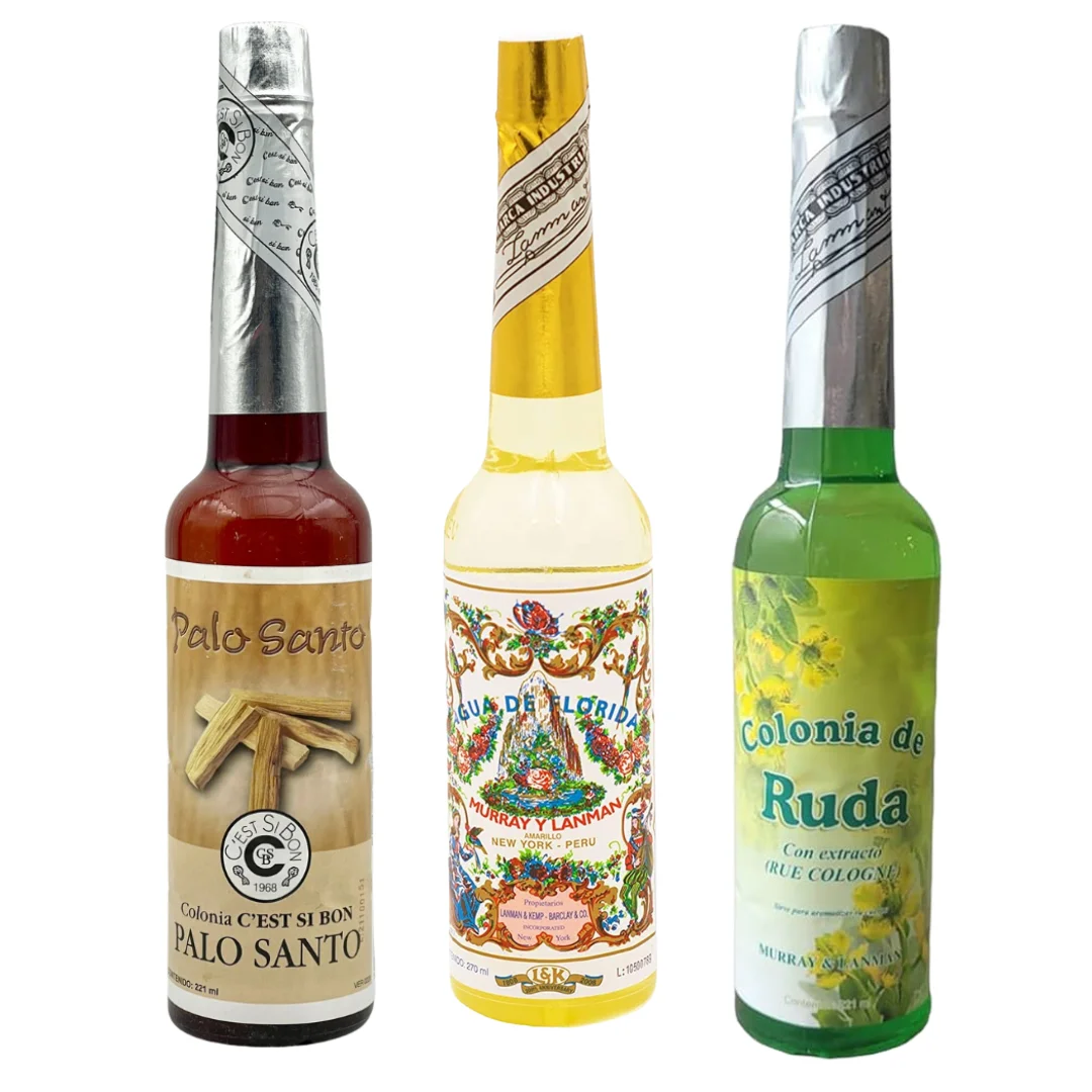 Murray & lanman - ruda cologne combo 221 ml + florida water 270 ml + palo santo cologne 221 ml #1
