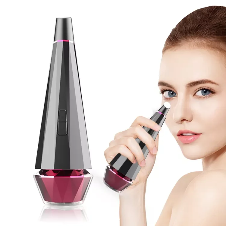 4 in 1 RF EMS ultrasonic heating therapy beauty device reduce eyes lips wrinkles Skin firming in home