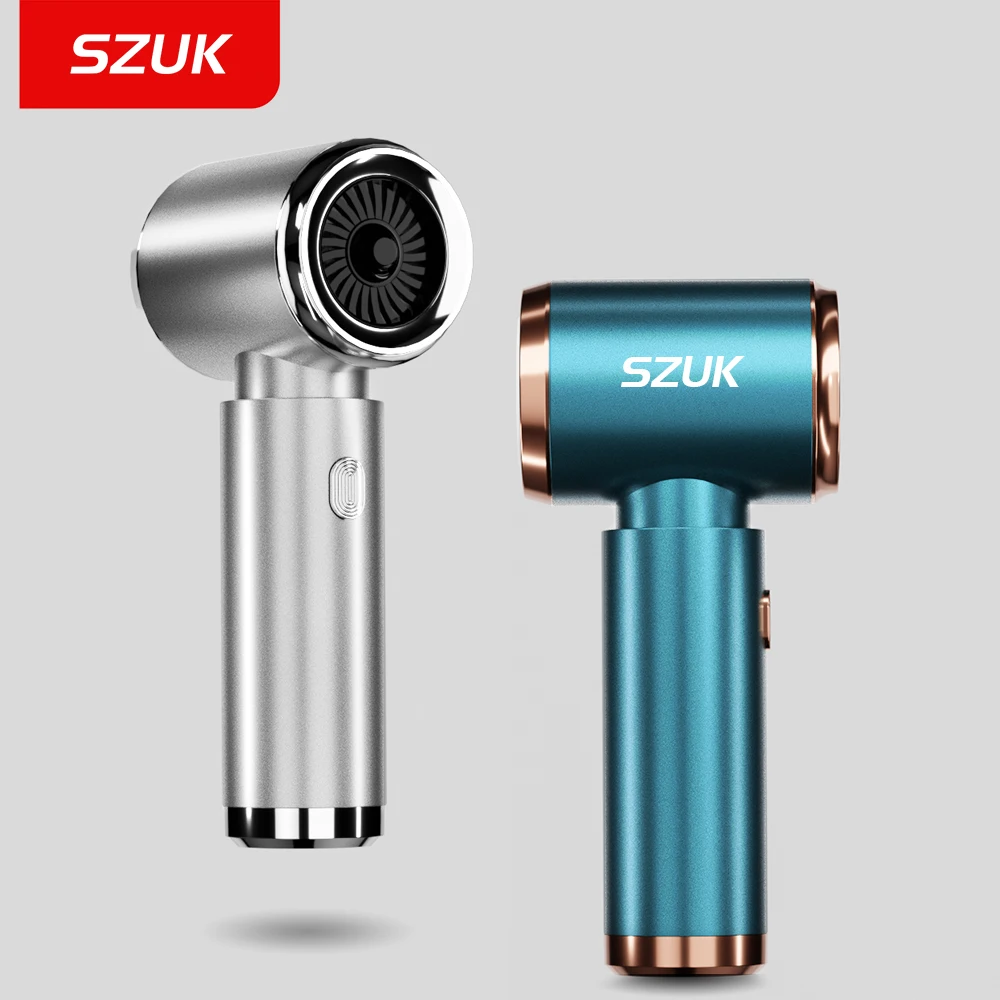 

SZUK Car Vacuum Cleaner Powerful Wireless Cleaning Machine Strong Suction Mini Portable Vacuum Cleaner for Car Keyboard and Home