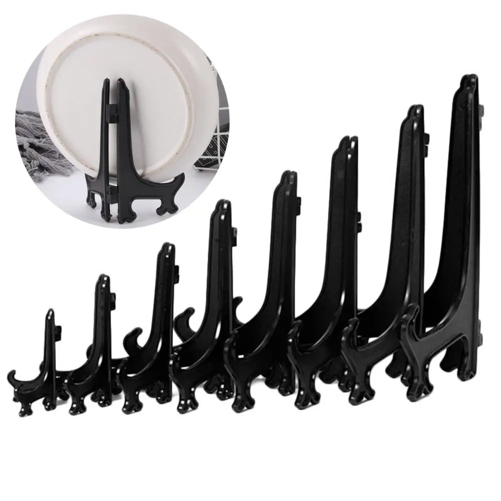 Kitchen Plastic Decoration Picture Frame Stand Display Stand Dishes Plate Holder Easels