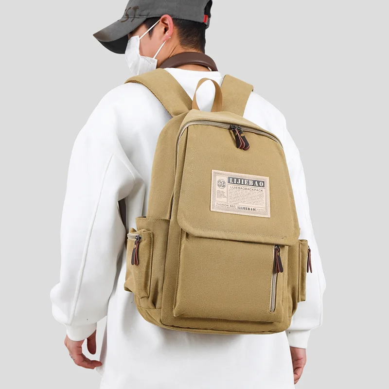 

Износостойкий студенческий рюкзак-трансформер с множеством карманов, цветными вставками, большой вместимостью для ноутбука и путешествий