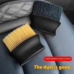 Car interior cleaning dust brush Air outlet central control air conditioning window slot dust removal details Soft brush
