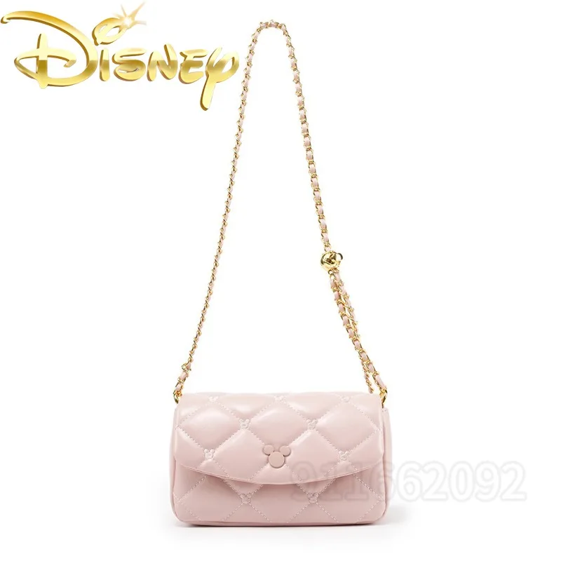 Disney Mickey New Women's Shoulder Bag Luxury Brand Original Fashion Women's Shoulder Messenger Bag Cartoon Mini Women's Bag