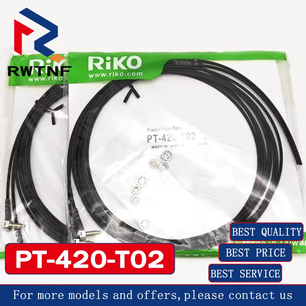 Совершенно новый подлинный оптоволоконный датчик PT-420-T02 RIKO, 100% оригинальный складской запас