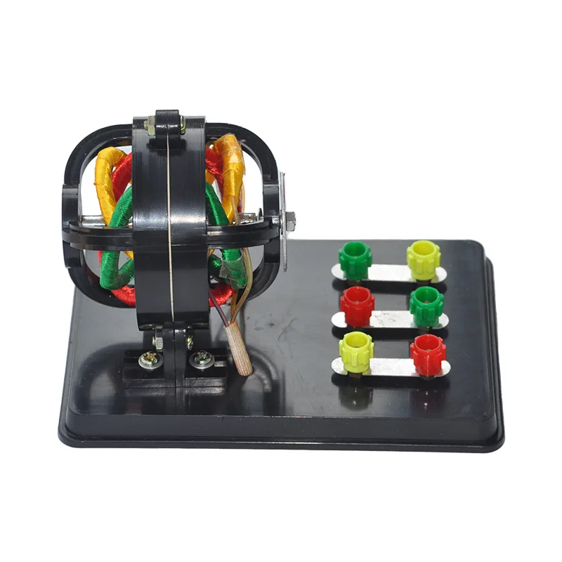 Three-phase Induction Motor Model Hand Start Asynchronous Connection Scientific Experiment Teaching Aids