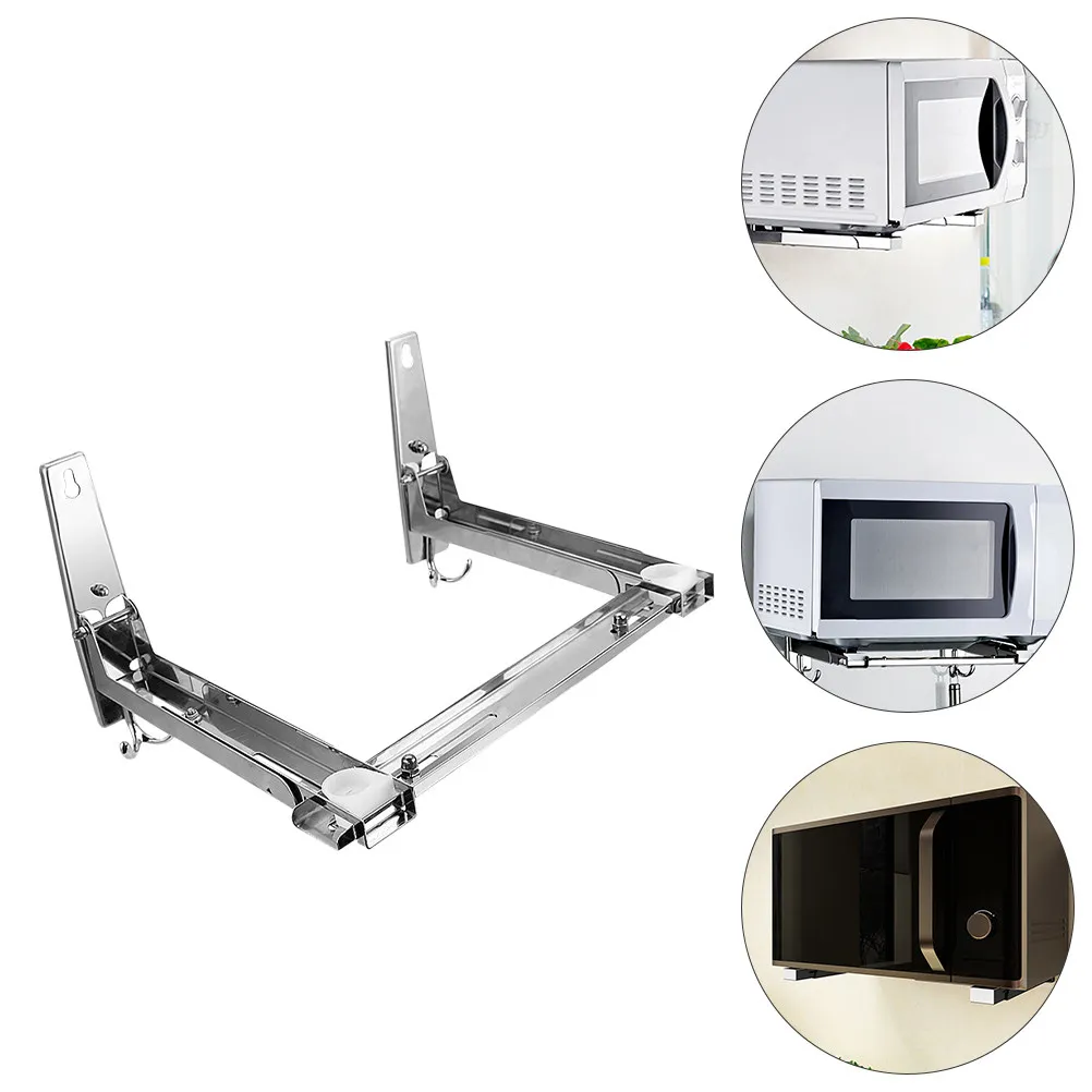 support-mural-pour-micro-ondes-retractable-et-pliable-en-acier-inoxydable-etagere-de-rangement-de-cuisine-support-de-four-telescopique-coulissant
