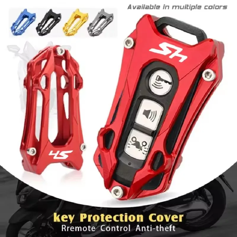 Motorcycle CNC Key Cover Case Shell Keys Protection keychain key case Fit For SH 125 SH 250 SH 300 For SH125 SH250 SH300