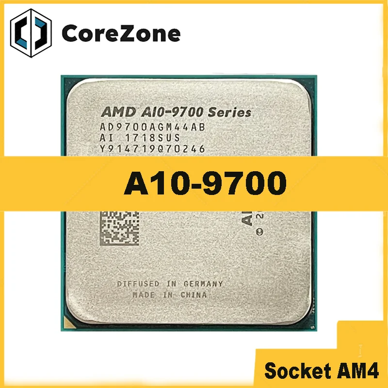 A10-Series A10-9700 A10 9700 3.5 GHz Quad-Core CPU Processor AD9700AGM44AB Socket AM4