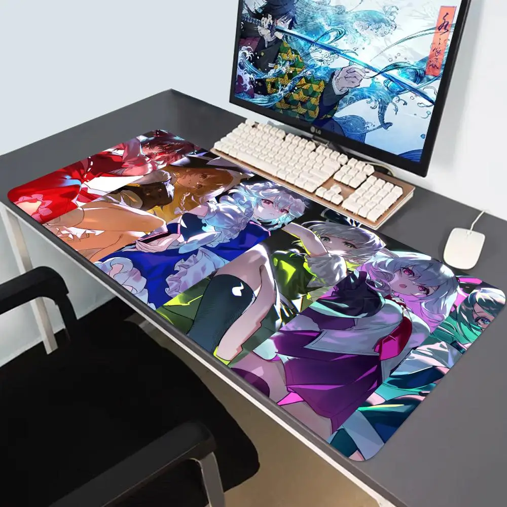

TouHou Project Comic Mouse Pad Izayoi Sakuya Game Laptop Play Mat 40x90 Extra Large Kawaii Anime Mousepad PC Gaming Accessories