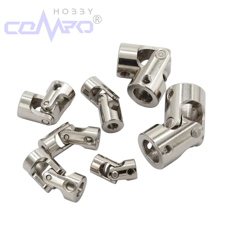 1PC RC Boat Car Shaft Coupler Metal Cardan Joint Motor Connector Universal Joint Coupling Gimbal 2/2.3/3/3.17/4/5/6/8/10/12mm