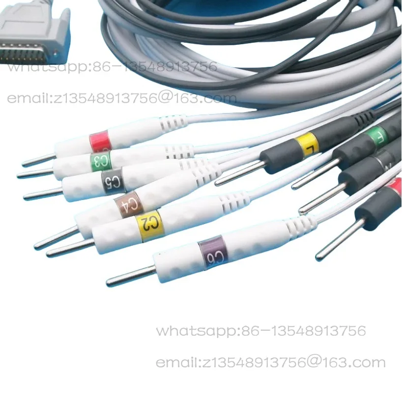 Compatible ECG machine lead wire factory direct sales