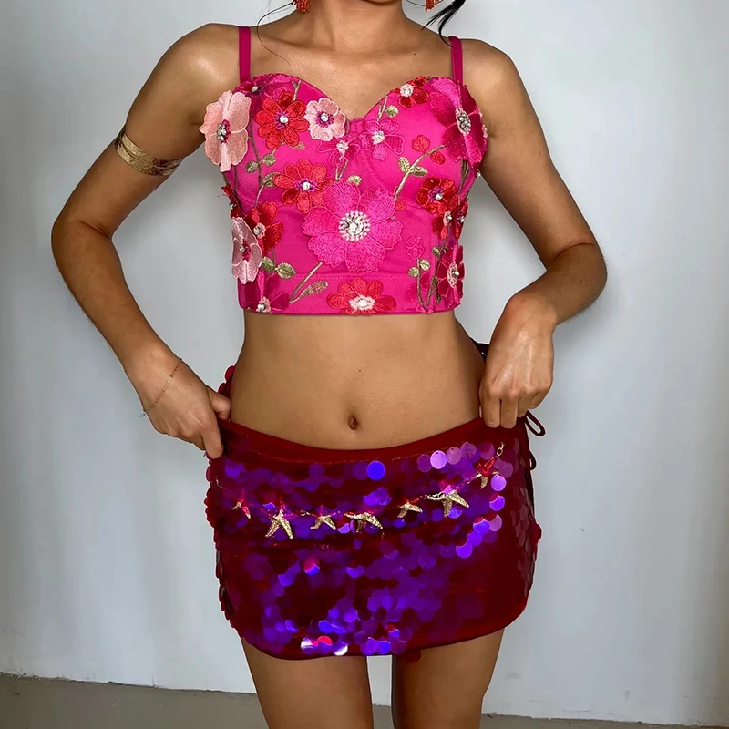 

Женская блестящая мини-юбка с блестками, кокетка с высокой талией и завязками, облегающая короткая юбка, блестящая блестящая юбка-карандаш, сексуальная клубная вечеринка, рейв