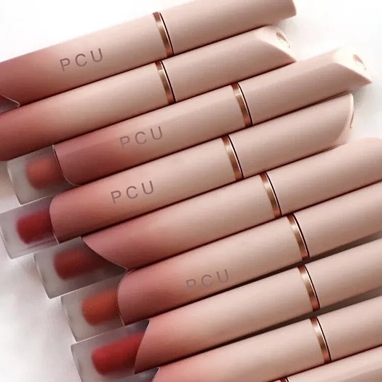 Lip Gloss Matte Velvet Lip Mud Matte Chocolate Lipstick Red Lip Tint Lip Glaze Korean Waterproof Lasting Makeup Cosmetics