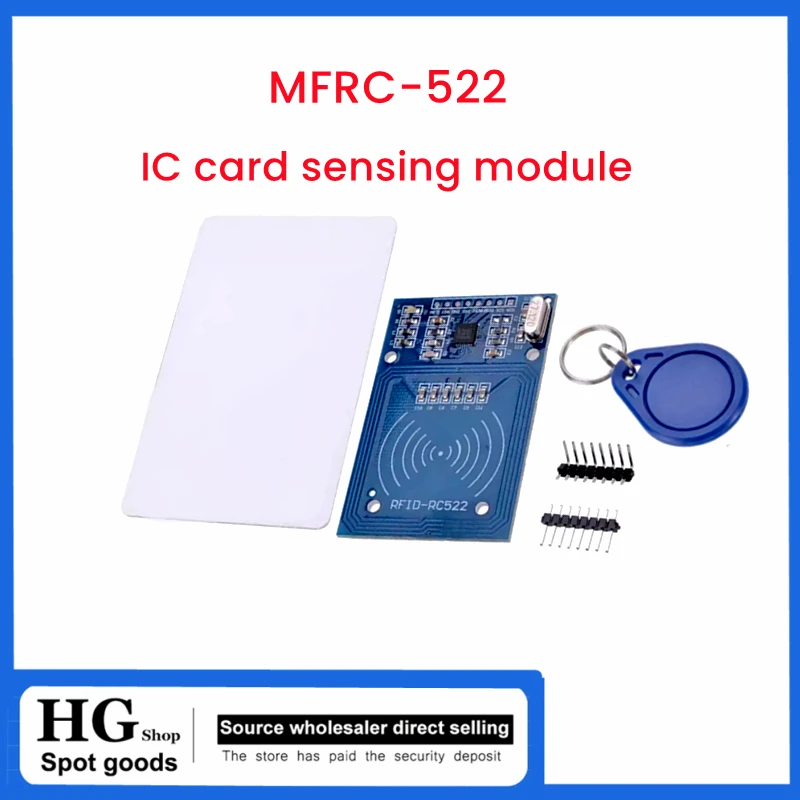 1-10 pièces/lot MFRC-522 RC522 RFID RF IC Tech S50 éventuelles I ampa er lecteur capteur carte Tech Analyste 3.3V DC 13.56Mhz