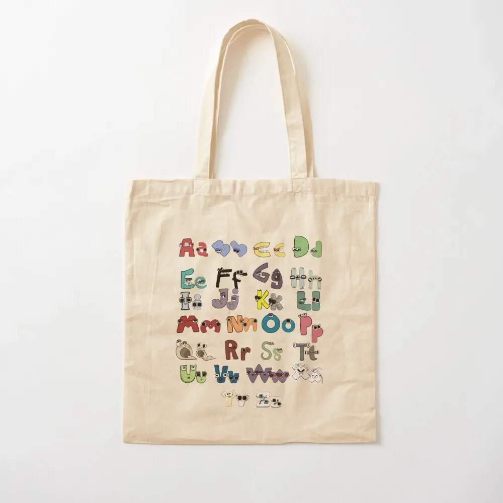 

Alphabet Lore a to z Tote Bag Customizable tote Women's shopper bags for women