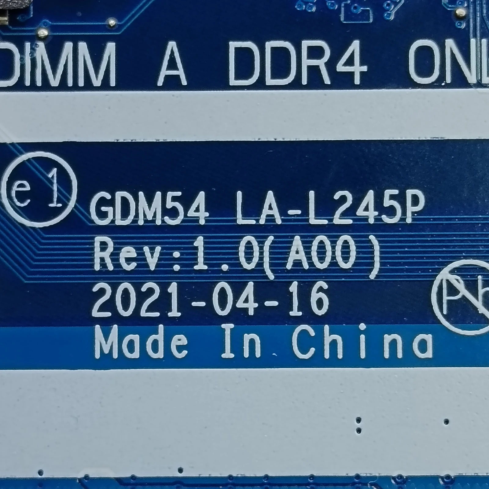 0TF69V For Dell Vostro 15 3515 Laptop Motherboard R3-3250U Mainboard GDM54 LA-L245P