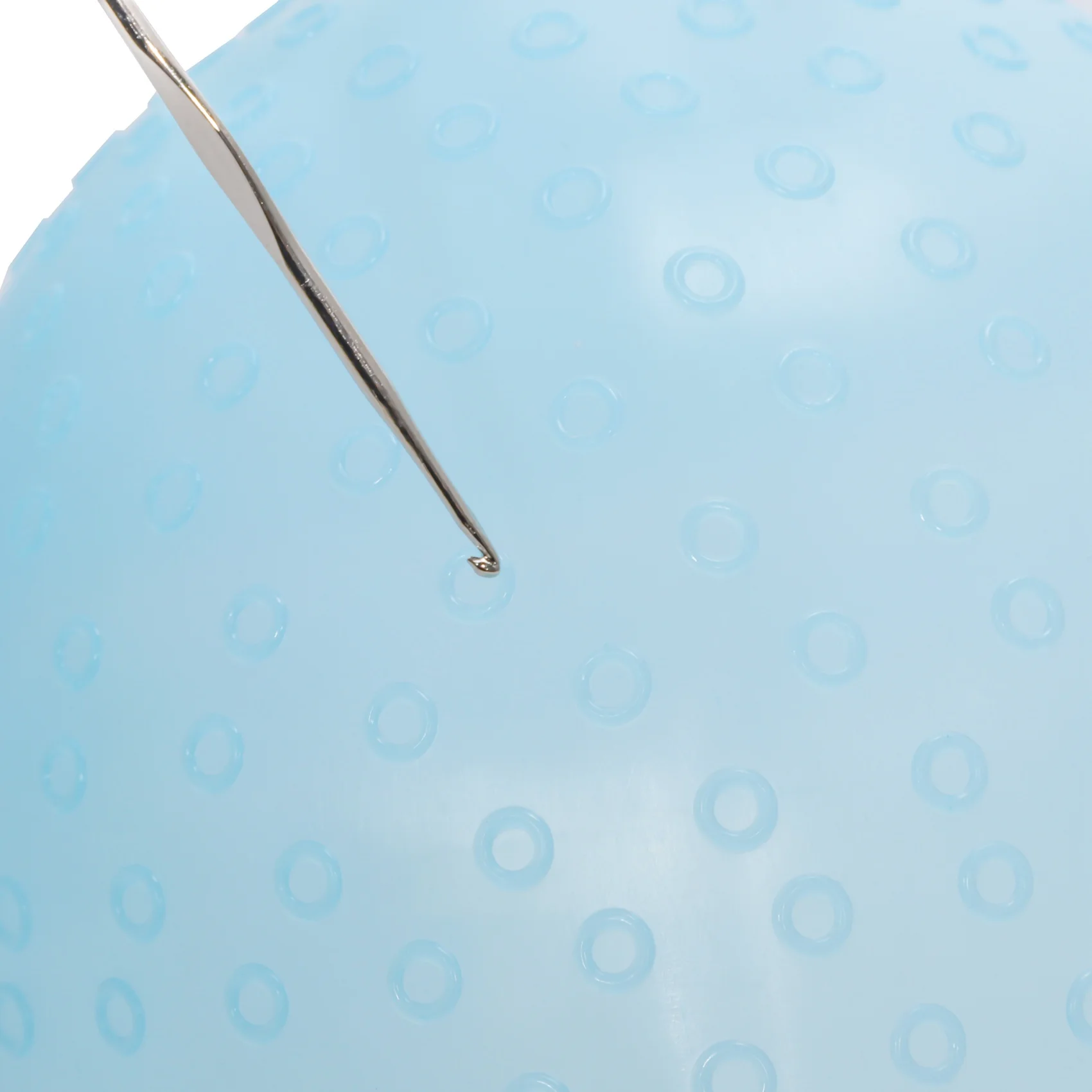 Tappo per glassa colorante per capelli colorante illuminante riutilizzabile per salone con gancio in metallo blu