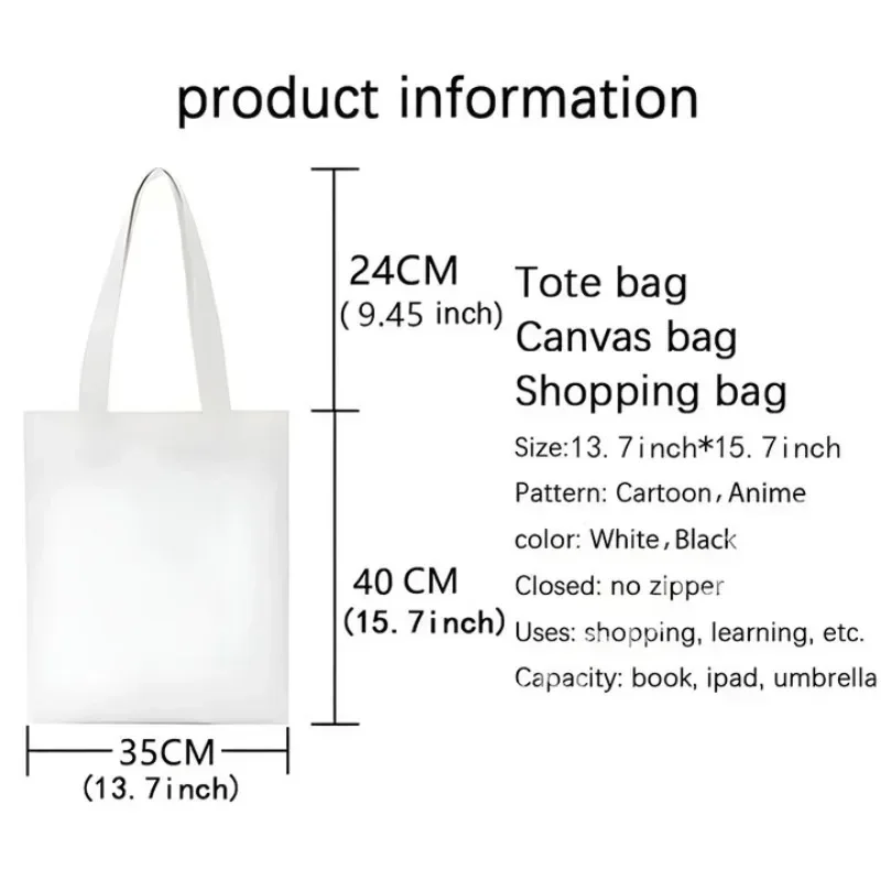 Fashion Korean Agust D Ladies Handbag Casual Single Shoulder Bag Eco Large Capacity Portable Travel Shopping Bag Schoolbag