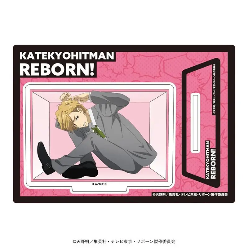 Katei Kyoshi Hitman Reborn Anime Figuren Stand Modell Platte Sawada Tsunayoshi Flug Figuren Desktop Dekoration Freunde Geschenk Cos