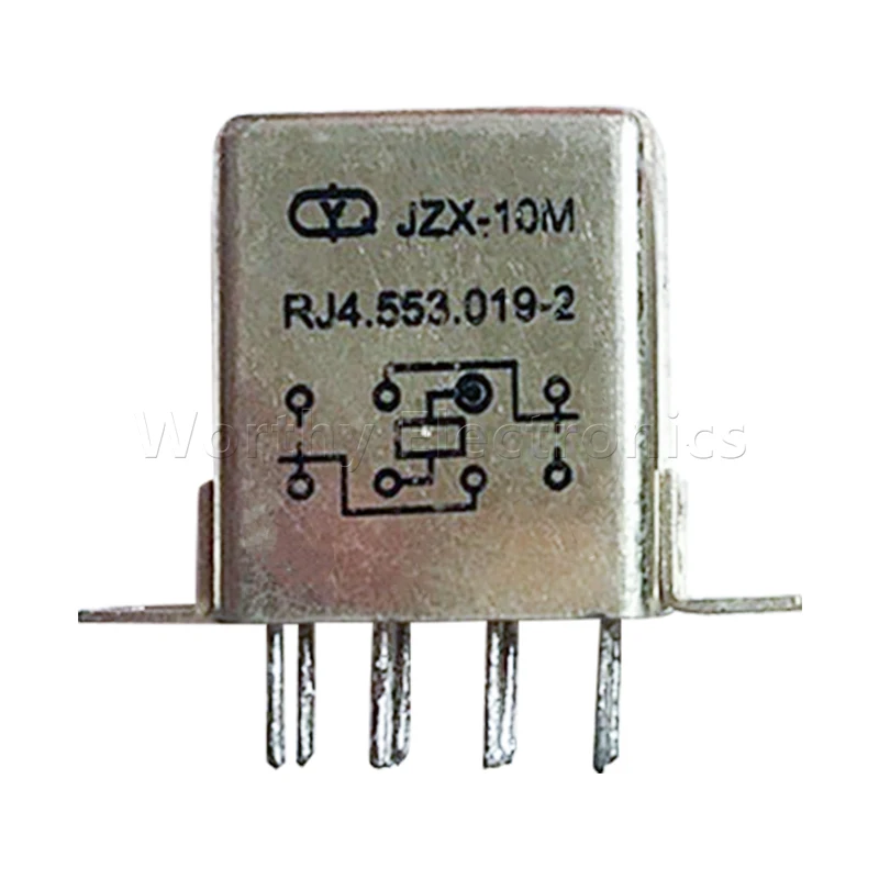 Free Shipping 10pcs/lot JZX - 10M RJ4.553.019 - 2 8PIN Metal Shell Relay