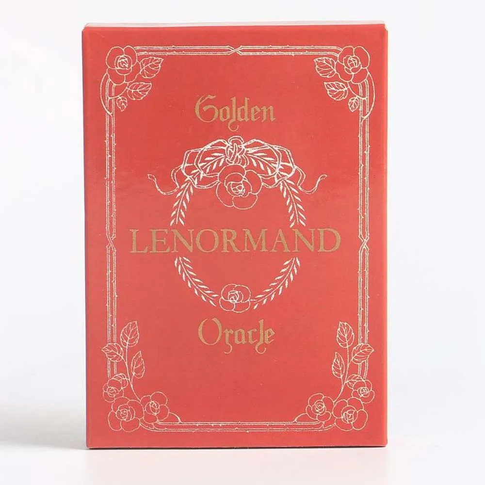 

Golden Lenormand Oracle Card Game