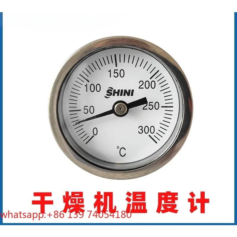 Thermometer 300℃ For Hopper Dryer Parts Drying Barrel Temperature Gauge Measuring Instrument