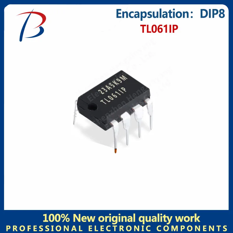 5PCS TL061IP input operational amplifier directly plugged into DIP8