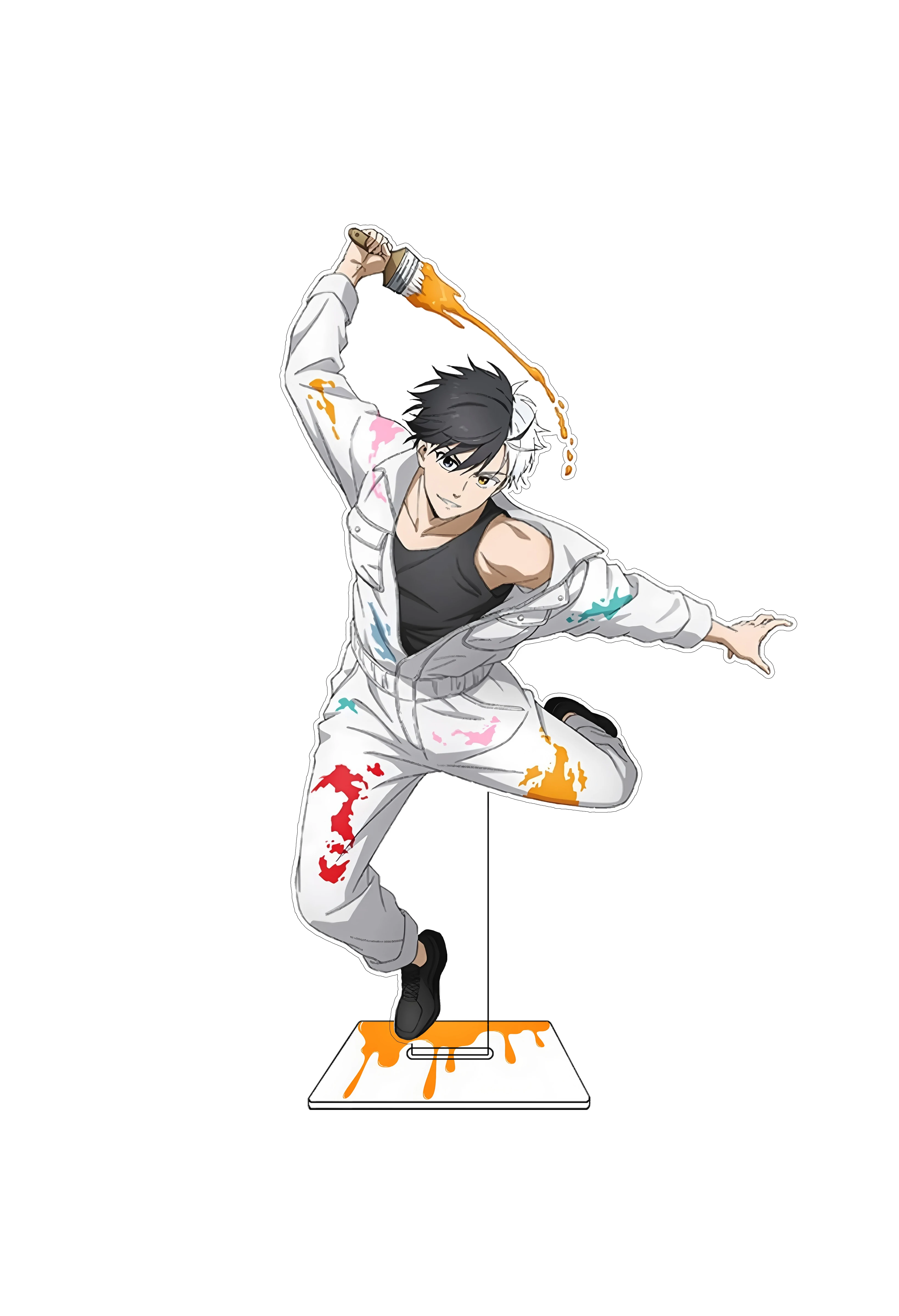 Anime WIND BREAKER Figure Stand Model Keychain Paint Style Psd Enhance charm Birthday Christmas Gift
