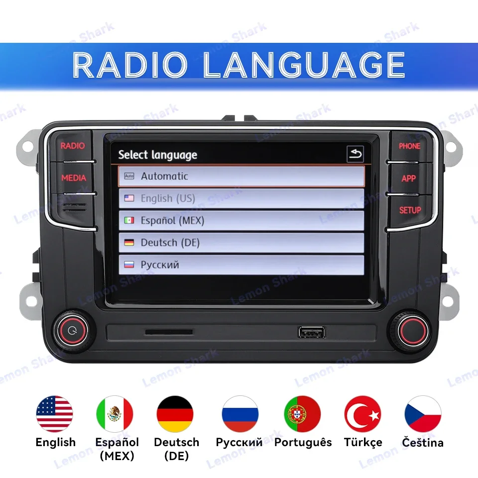 RCD360 PRO Carplay راديو السيارة NONAME أندرويد السيارات MIB الملاح لشركة فولكس فاجن جولف 5 6 جيتا MK5 MK6 تيجوان CC بولو باسات B5 B6