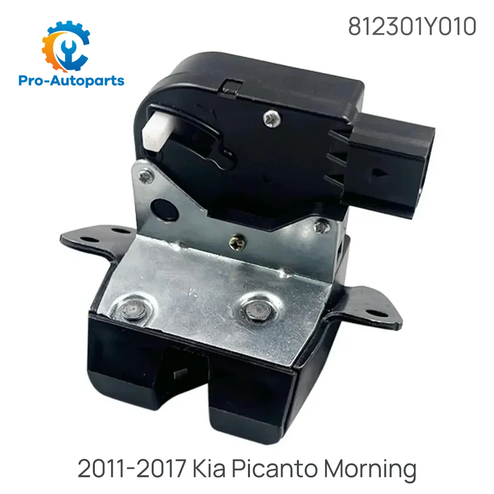 

812301Y010 Car Rear Tailgate Trunk Latch Lid Lock Release Actuator assy for 2011-2017 KIA Picanto Morning