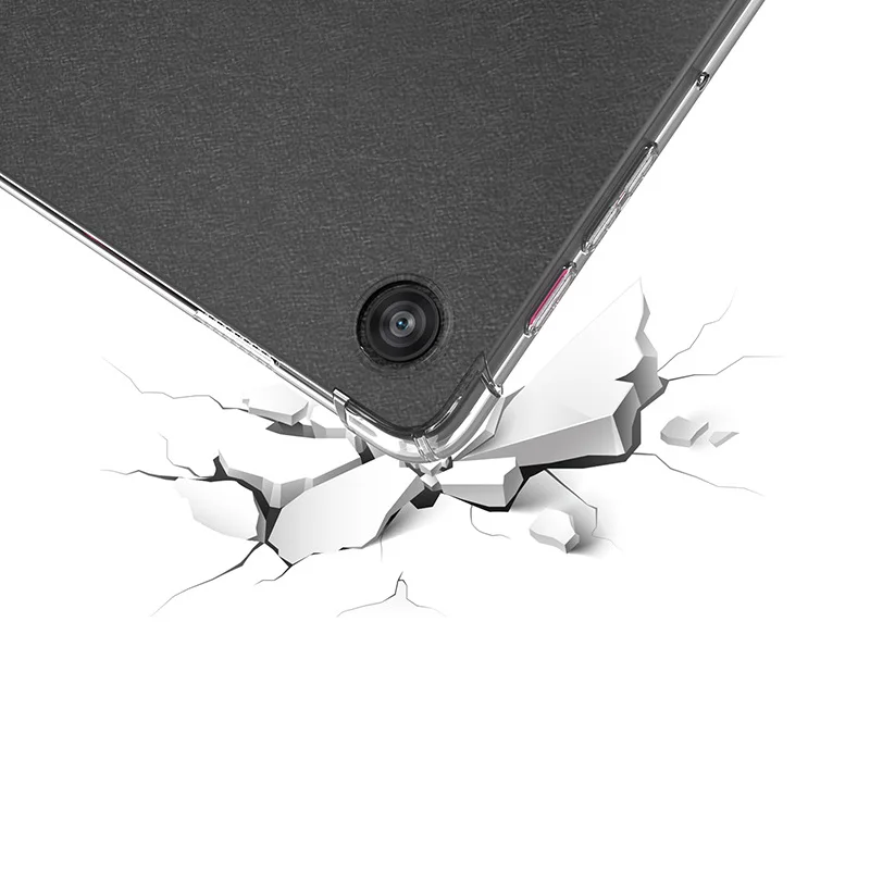 حافظة لهاتف T-Mobile REVVL Tab 2 10.1 بوصة 2025 وسادة هوائية سميكة وناعمة من السيليكون خلفية Funda Revvl Tab2 2025 10.1 "TPU Shell