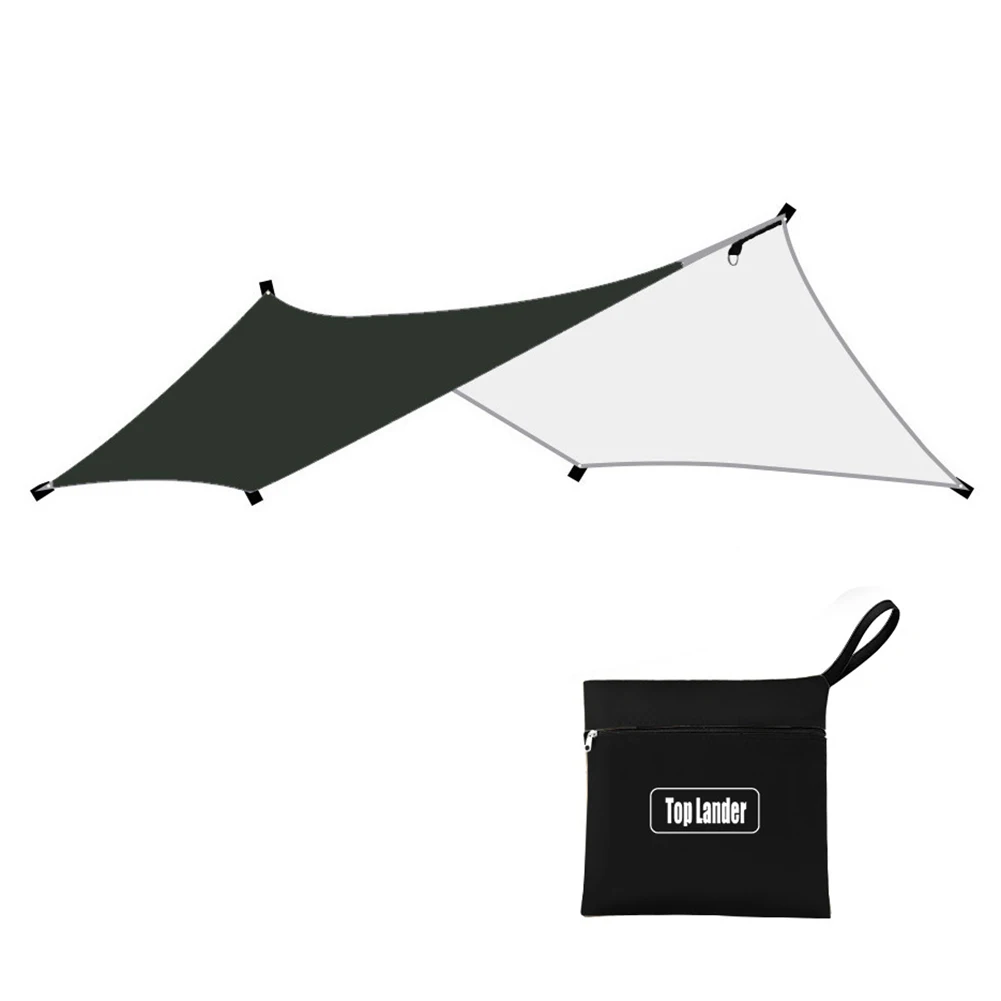 3x4M Foldable Camping Tent Tarp Widened Waterproof Six Corners Camping Awning Sunscreen Picnic Tarp Tent 