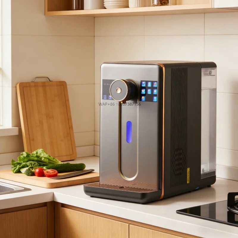 

Portable Tabletop Hydrogen Water Purifier Machine with Instant Hot and Cold Water Dispenser Made in China for Home Office