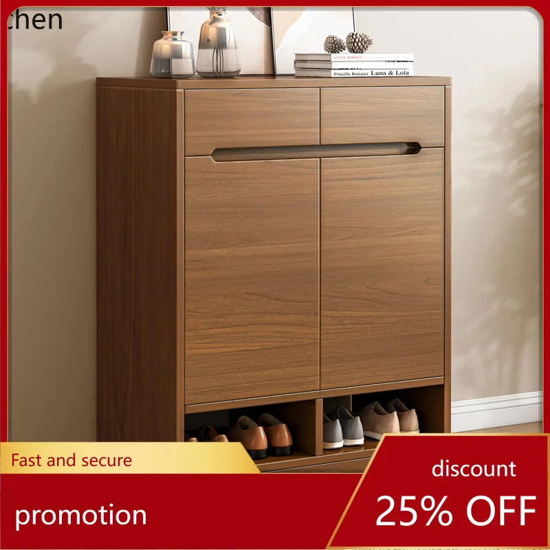 

CZ small apartment shoe cabinet small narrow door furniture wall side cabinet porch storage extremely narrow home shoe cabinet