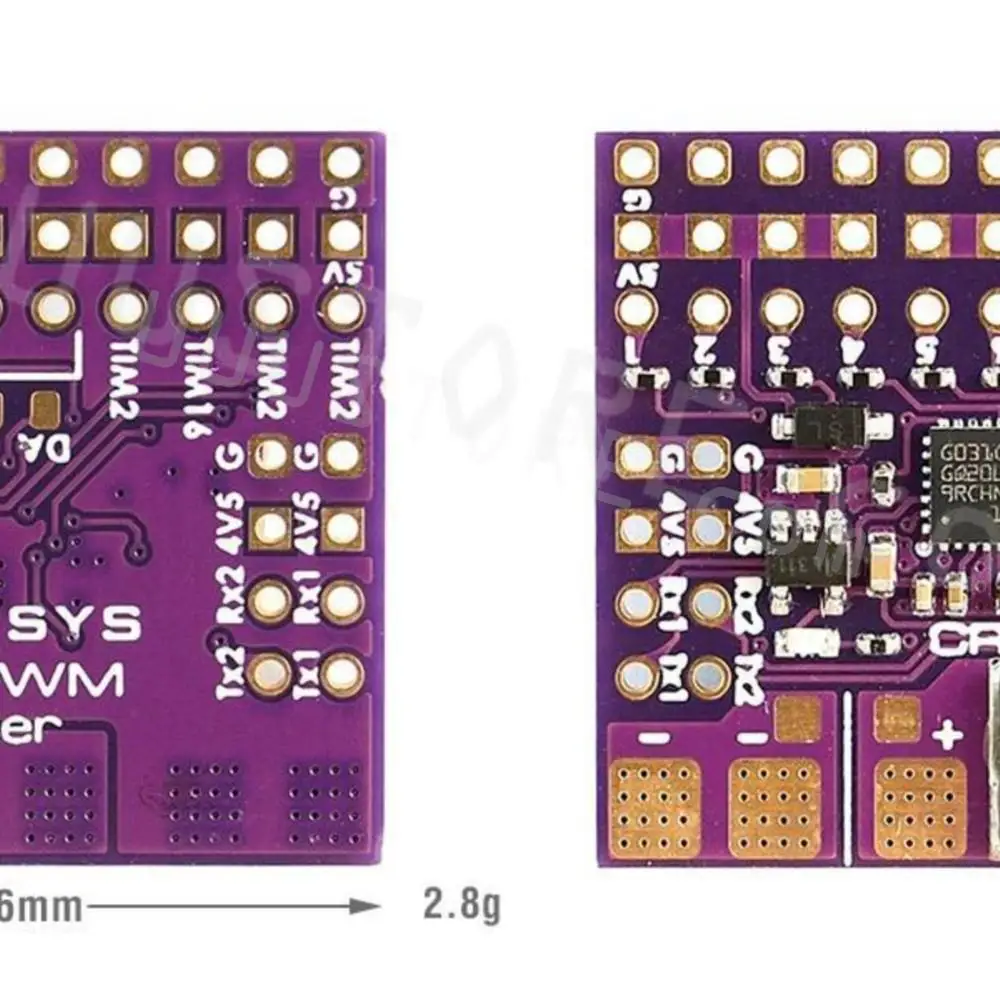 Mateksys Matek CRSF TO PWM CONVERTER CRSF-PWM-6 and CRSF-PWM-C for Multirotor Airplane Fixed-Wing RC FPV Racing Drones