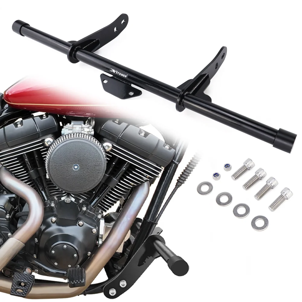 Motorcycle Highway Peg Crash Bars Crash Cage For Harley Dyna Street / Fat Bob Low Rider Wide Glide Switchback Sport Glide Custom