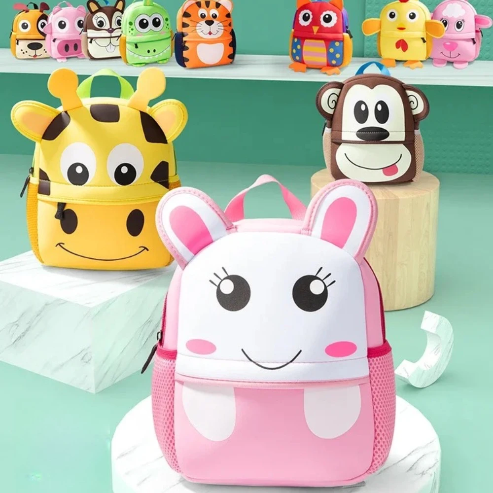 

Children School Bags Kindergarten Cartoon Animal Toddle Pre School Bags Cute Neoprene Cartoon Backpacks Kids Backpack Kids Bags