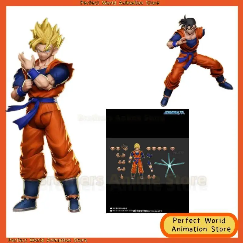 

100% Original Demonic Fit "True Warrior" Dragon Ball: Future Gohan, Super Saiyan, Broly, Trunks 6-inch Action Figures