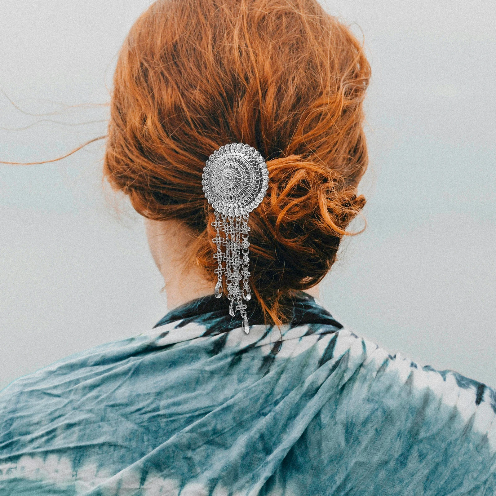 

Elegant Tassel Hairpin For Women Girls Lightweight Stylish Retro Festival Stage Accessories Bun Chignon Pin Chinese Style Hair