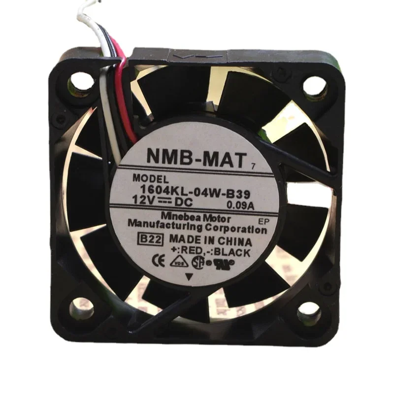 

New Cooler Fan for NMB 1604KL-04W-B39 4cm 4010 12V 0.09A Cooling Fan 40x40x10mm