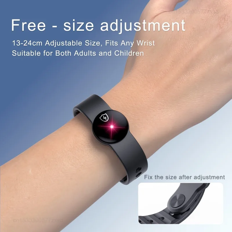 Winter Anti-static Bracelets Wireless Adjustable Silicone Static Eliminator Portable Remove Body Static Bracelet Adult Universal