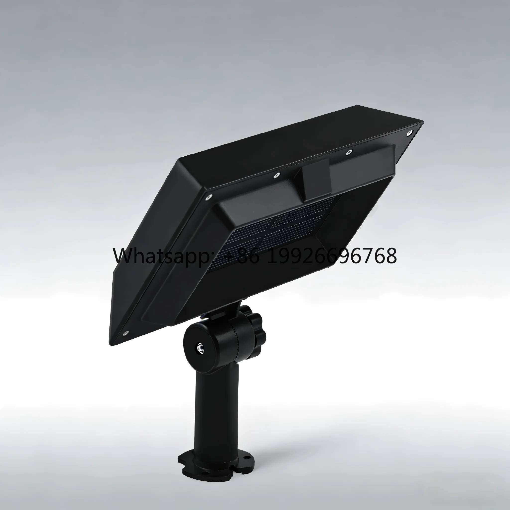 Outdoor Solar Waterproof IPX5 Motion Sensor Voice Alarm Security Warning & Animal Deterrent for Farm & Garden