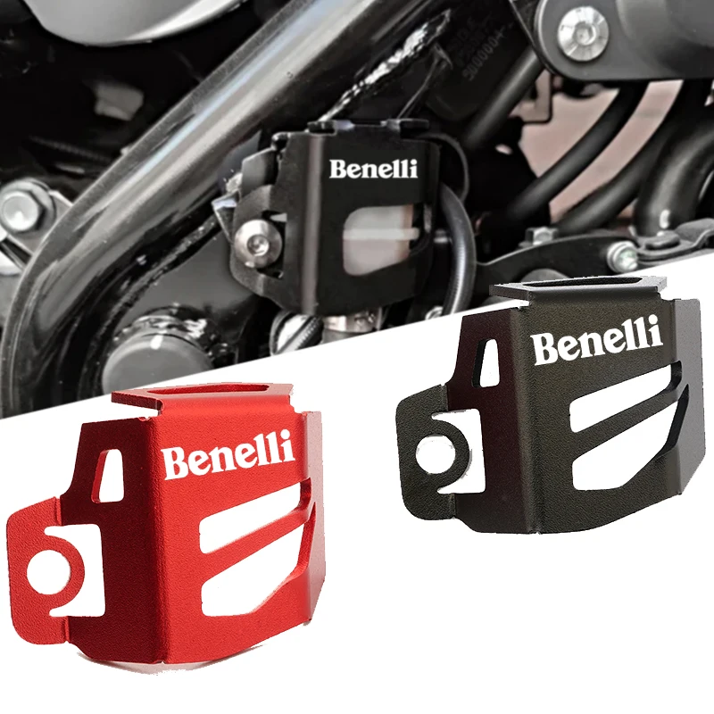 For Benelli TRK 502 702 X TRK 502X 702X Leoncino 500 BJ500 Motorcycle Rear Brake Fluid Reservoir Protective Guard Cover